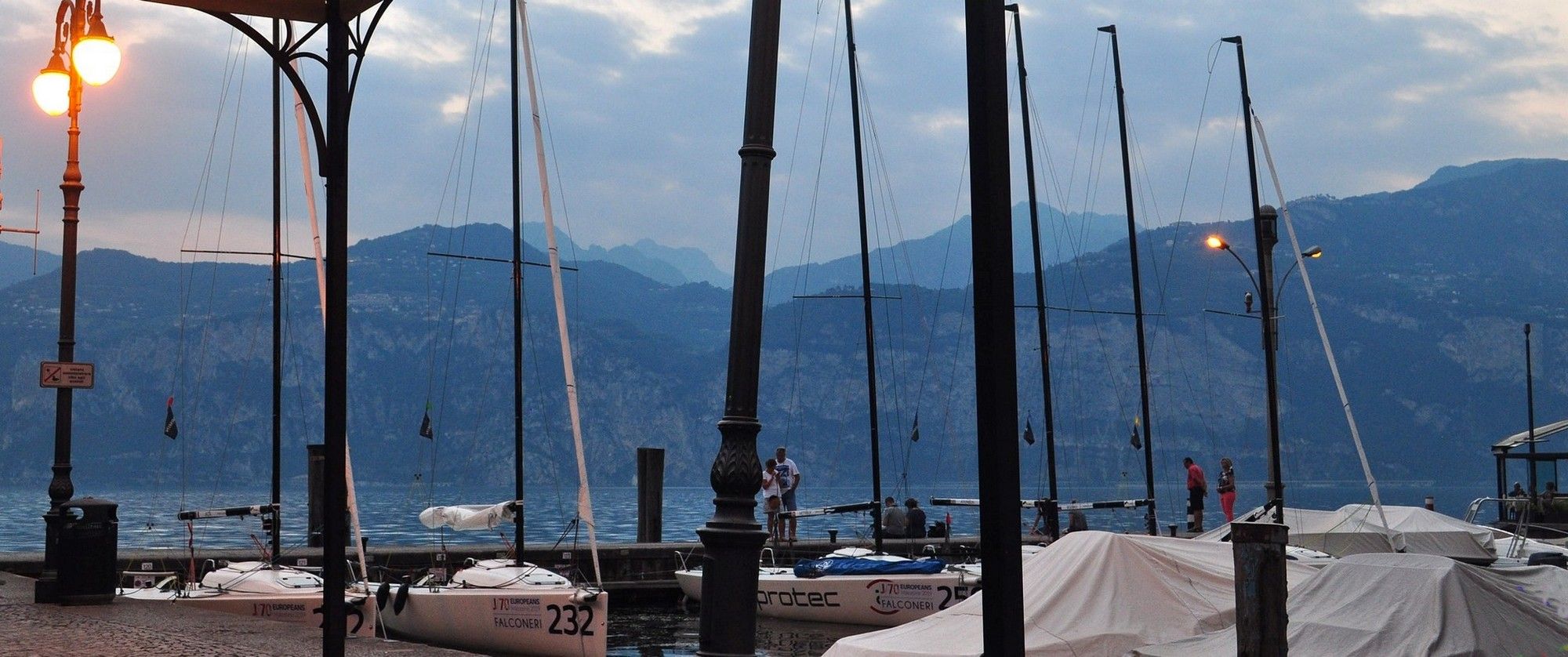 Lago di Garda: porticciolo di Malcesine